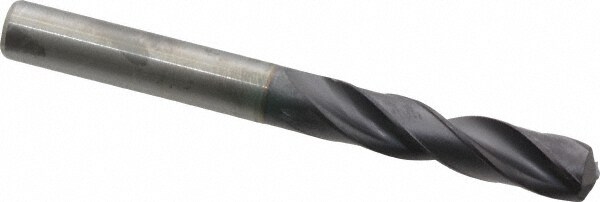 Screw Machine Length Drill Bit: 0.315" Dia, 140 °, Solid Carbide