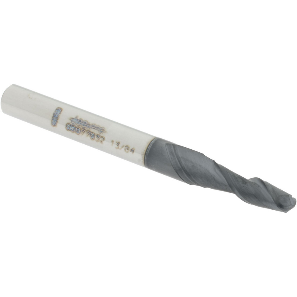 Accupro 12183955 Ball End Mill: 0.2031" Dia, 0.625" LOC, 2 Flute, Solid Carbide Image