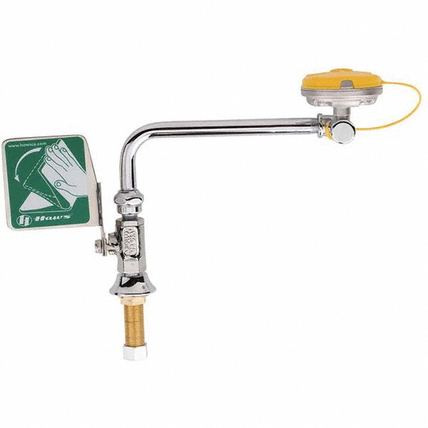 Haws Plumbed Eye & Face Wash Stations; Station Type Eye Wash Station