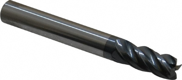 SGS 46362 Square End Mill: 0.315 Dia, 0.748 LOC, 4 Flutes, Solid Carbide Image