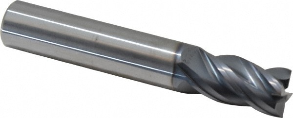 SGS 46368 Square End Mill: 0.5512 Dia, 1.0236 LOC, 4 Flutes, Solid Carbide Image