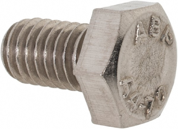 Value Collection R86996844 Hex Head Cap Screw: M6 x 1.00 x 10 mm, Grade 316 Stainless Steel, Uncoated Image