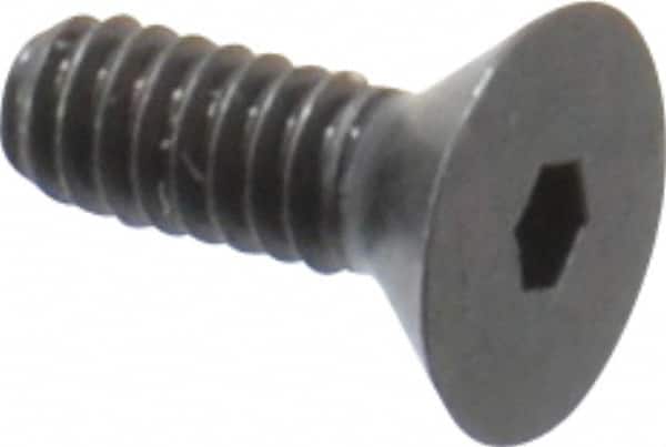 Camcar 14385 #2-56 1/4" OAL Hex Socket Drive Flat Socket Cap Screw 