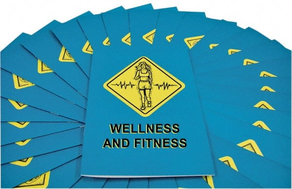 Marcom B000FTW0EM 15 Qty 1 Pack Wellness & Fitness Training Booklet 