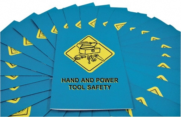 Marcom B000HPT0EM 15 Qty 1 Pack Hand & Power Tool Safety Training Booklet Image