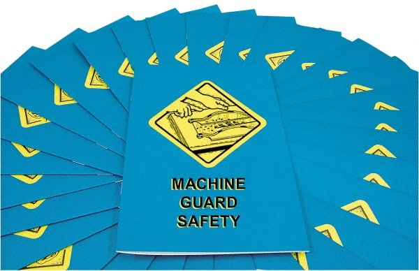 Marcom B000MGD0EM 15 Qty 1 Pack Machine Guard Safety Training Booklet Image