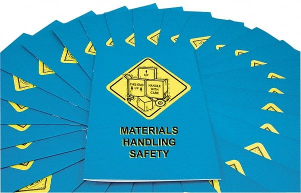 Marcom B000MHS0EM 15 Qty 1 Pack Materials Handling Safety Training Booklet 