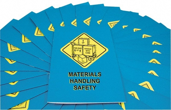 Marcom B000MHS0EM 15 Qty 1 Pack Materials Handling Safety Training Booklet Image