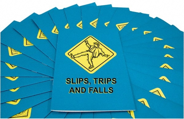 Marcom B000SLP0EM 15 Qty 1 Pack Slips Trips & Falls Training Booklet Image