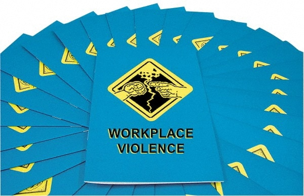 Marcom B000VIL0EM 15 Qty 1 Pack Workplace Violence Training Booklet Image