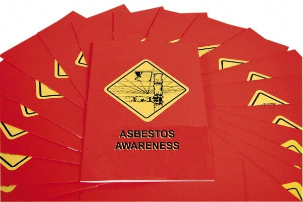 Marcom B000ASB0EX 15 Qty 1 Pack Asbestos Awareness Training Booklet 