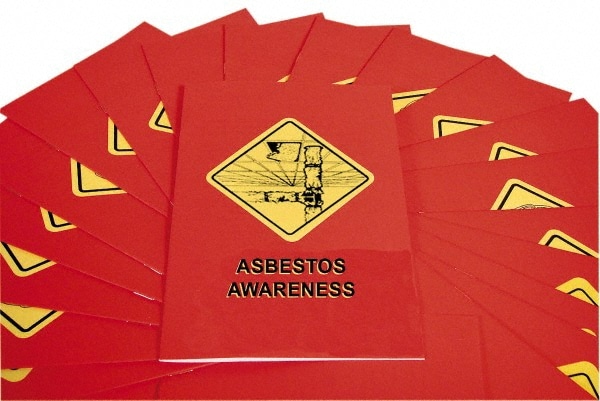 Marcom B000ASB0EX 15 Qty 1 Pack Asbestos Awareness Training Booklet Image