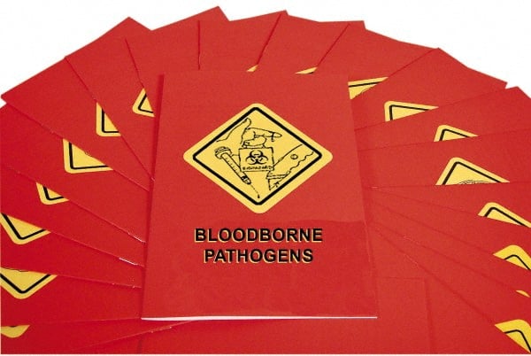 Marcom B000B2I0EX 15 Qty 1 Pack Bloodborne Pathogens Training Booklet 