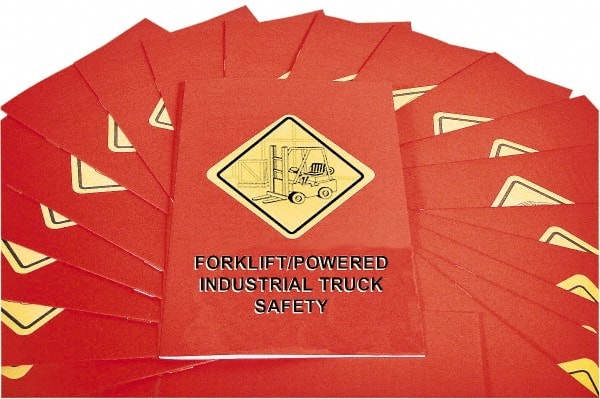 Marcom B000KLF0EX 15 Qty 1 Pack Forklift Powered Industrial Truck Safety Training Booklet 