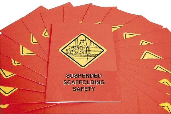 Marcom B000PNS0EX 15 Qty 1 Pack Suspended Scaffolding Safety Training Booklet 