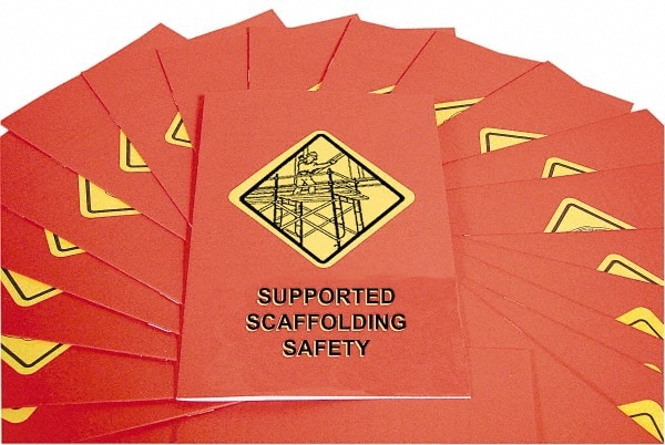 Marcom B000SPS0EX 15 Qty 1 Pack Supported Scaffolding Safety Training Booklet Image