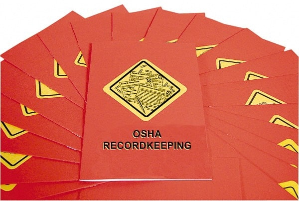 Marcom B0000180EO 15 Qty 1 Pack OSHA Record Keeping Training Booklet 