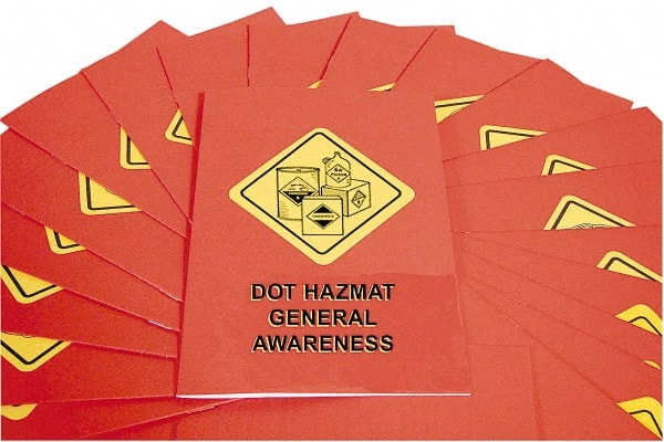 Marcom B0000330EX 15 Qty 1 Pack DOT HazMat General Awareness Training Booklet 