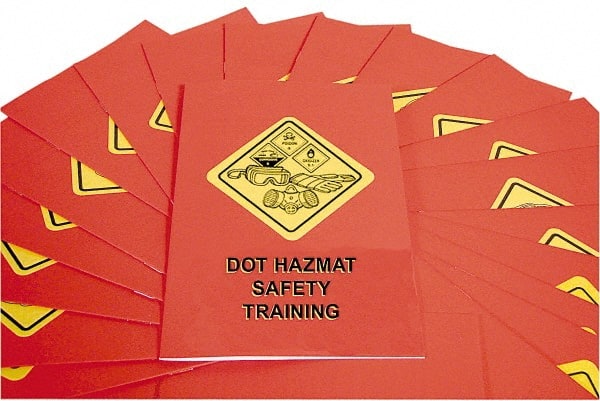 Marcom B0000350EX 15 Qty 1 Pack DOT HazMat Safety Training Training Booklet 