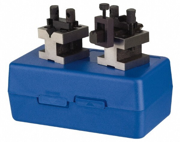 V-Block: 1-9/32" Max Capacity, 90° V Angle