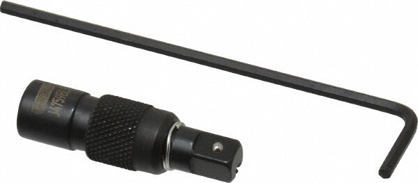 Socket Adapter: Locking, 1/4", 1/4"