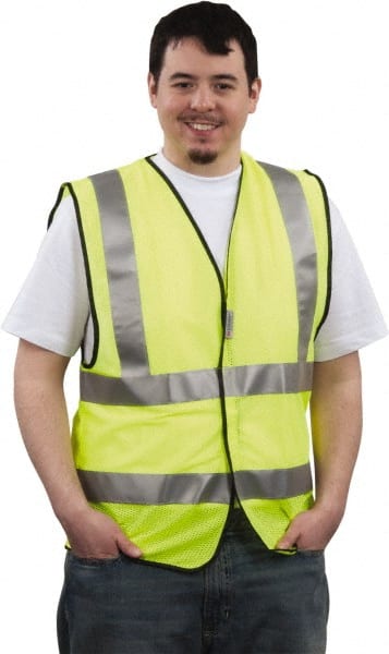 PRO-SAFE PS-BRK1-YL High Visibility Vest: Large 