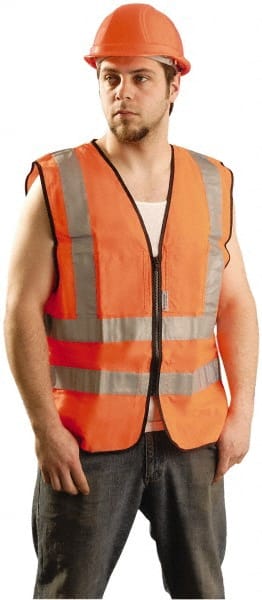PRO-SAFE PS-ZPSRV-OM High Visibility Vest: Medium 