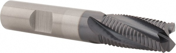 Kennametal 4048695 Square End Mill: 1/2 Dia, 1 LOC, 1/2 Shank Dia, 3 OAL, 4 Flutes, Solid Carbide Image