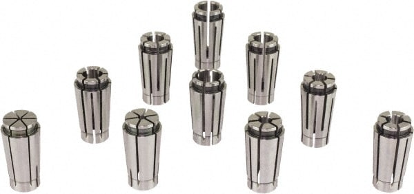 Lyndex SK10-SET-19-MM Collet Set: 19 Pc, Series SK10 