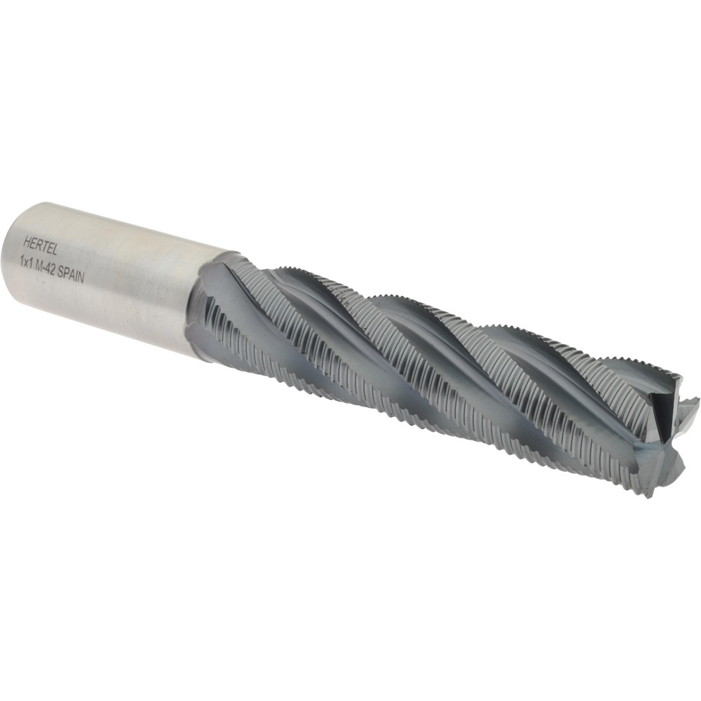 Hertel Roughing End Mill 1" Dia, 5 Flutes, Single End, Cobalt MSC