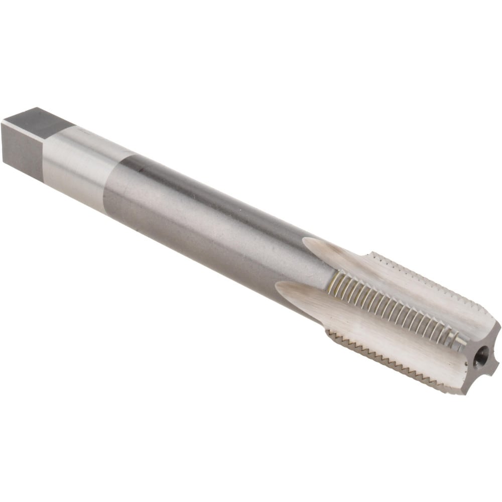 Extension Pipe Tap: 1/2-14 NPT, 4 Flutes, Bottoming Chamfer, High Speed Steel