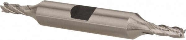 Hertel E2053010 Square End Mill: 5/32 Dia, 7/16 LOC, 3/8 Shank Dia, 3-1/8 OAL, 4 Flutes, Cobalt Image