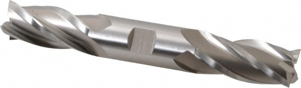 Hertel E2053056 Square End Mill: 7/8 Dia, 1-7/8 LOC, 7/8 Shank Dia, 6-1/8 OAL, 4 Flutes, Cobalt Image