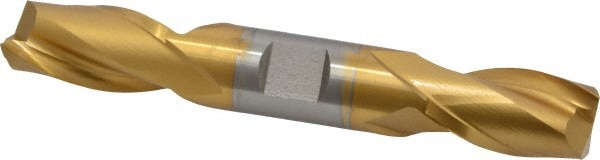 Hertel E4050048 Square End Mill: 3/4 Dia, 1-5/16 LOC, 3/4 Shank Dia, 5 OAL, 2 Flutes, Cobalt Image