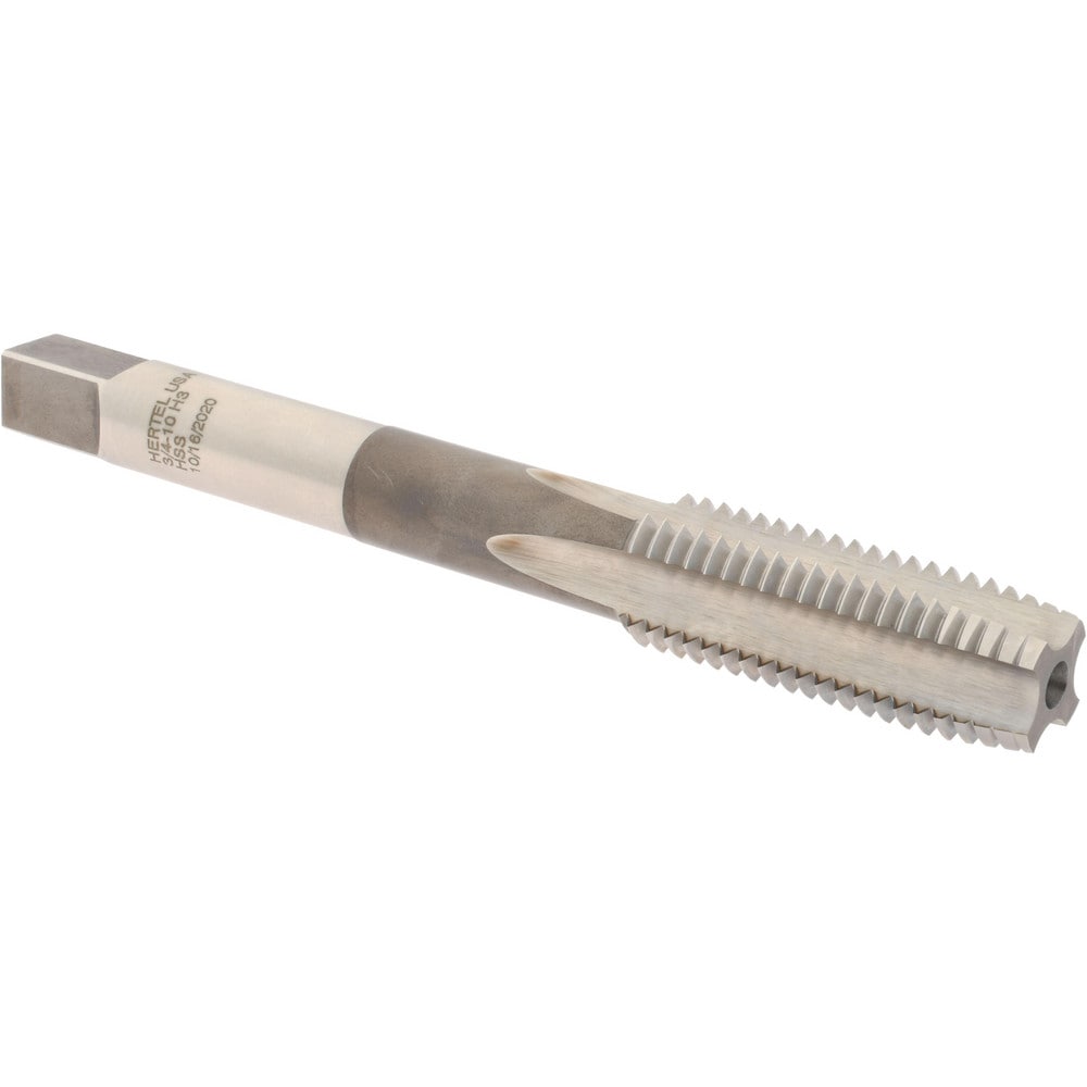 Hertel R867170 Extension Tap: 3/4-10, 4 Flutes, H3, Bright/Uncoated, High Speed Steel, Standard Hand Image