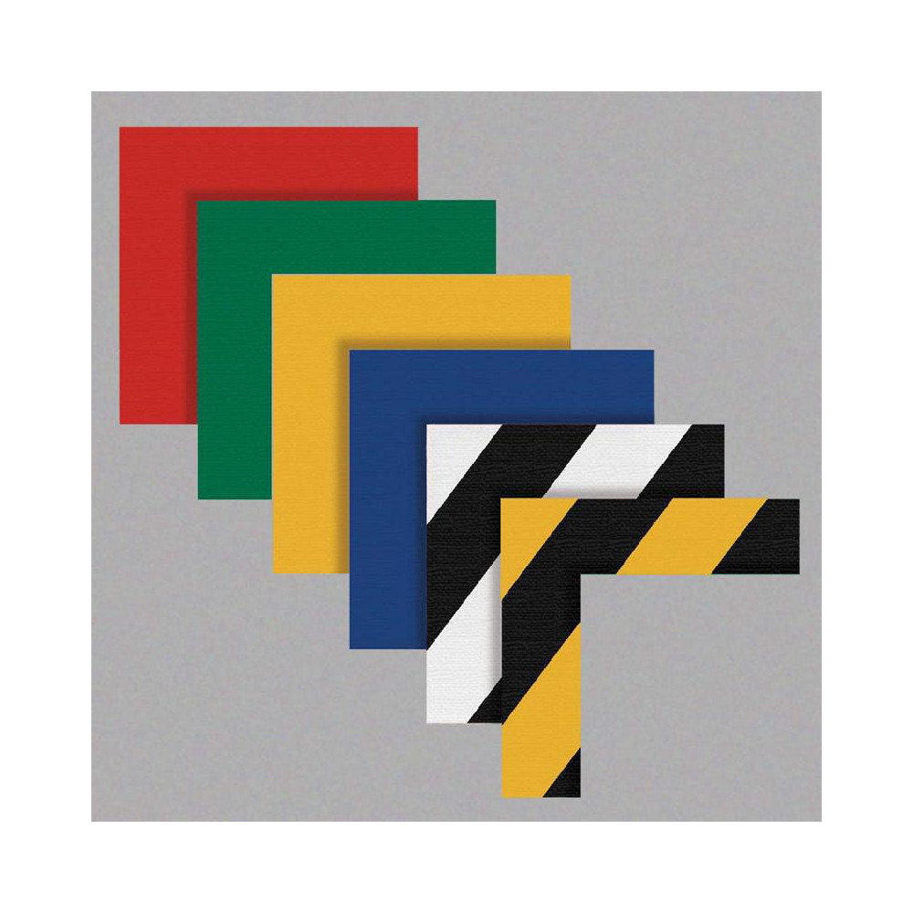 Die Cut Shape: Vinyl, Blue, Light Duty - Non Anti-Slip Surface, 2" Wide