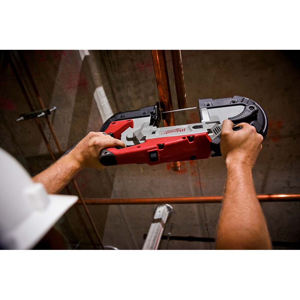 Milwaukee Tool 120 Volt, Electric Handheld Bandsaw MSC Industrial Supply Co.