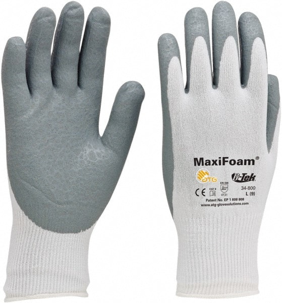 G-Tek Nitrile Coated Nylon Gloves, Coated Work Gloves