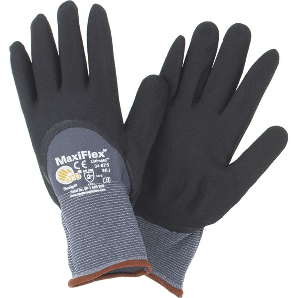 MaxiFlex Ultimate 34-874 Nitrile Coated Nylon Gloves-XL