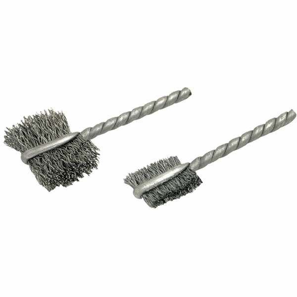 Brush Research Mfg. Power Tube Brush Flat, Stainless Steel MSC Direct
