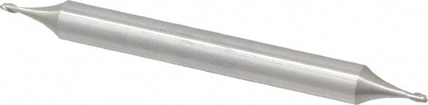 Cleveland C41003 Square End Mill: 3/64 Dia, 1/16 LOC, 3/16 Shank Dia, 2 OAL, 2 Flutes, High Speed Steel Image