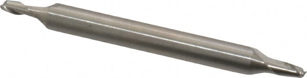 Cleveland C41008 Square End Mill: 3/32 Dia, 9/64 LOC, 3/16 Shank Dia, 2 OAL, 2 Flutes, High Speed Steel Image