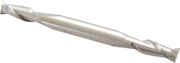 Cleveland C41047 Square End Mill: 11/64 Dia, 1/2 LOC, 3/16 Shank Dia, 2-1/4 OAL, 2 Flutes, High Speed Steel Image