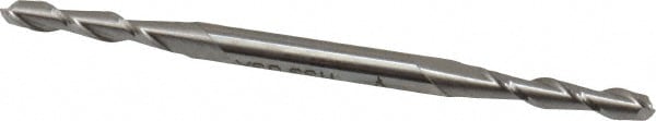 Cleveland C41076 Square End Mill: 5/32 Dia, 7/8 LOC, 3/16 Shank Dia, 3-1/4 OAL, 2 Flutes, High Speed Steel Image