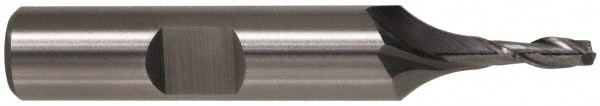 Cleveland C32500 Square End Mill: 11/64 Dia, 7/16 LOC, 3/8 Shank Dia, 2-3/8 OAL, 2 Flutes, Cobalt Image