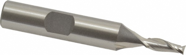 Cleveland C32481 Square End Mill: 11/64 Dia, 7/16 LOC, 3/8 Shank Dia, 2-3/8 OAL, 2 Flutes, Cobalt Image