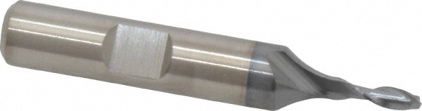 Cleveland C32527 Square End Mill: 1/8 Dia, 3/8 LOC, 3/8 Shank Dia, 2-5/16 OAL, 2 Flutes, Cobalt Image