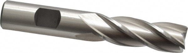 Cleveland C41260 Square End Mill: 5/8 Dia, 1-5/8 LOC, 5/8 Shank Dia, 3-3/4 OAL, 4 Flutes, High Speed Steel Image