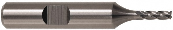 Cleveland C32009 Square End Mill: 1 Dia, 2 LOC, 1 Shank Dia, 4-1/2 OAL, 6 Flutes, Powdered Metal Image