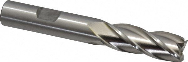 TiAlN C80366 Number of Flutes: 3 1//8 Milling Dia 1//2 Length of Cut CEM-EM-3 Cleveland Corner Radius End Mill